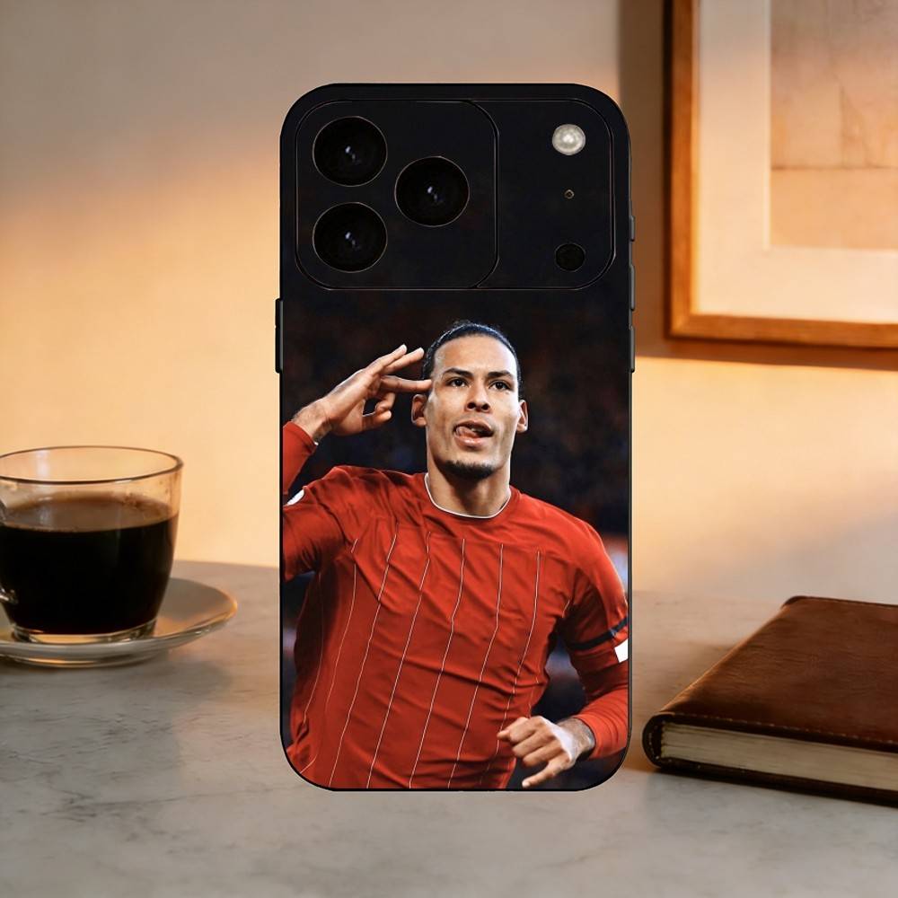 V-Virgil van D-Dijk FOOTBALL 4  Phone Case Silicone Soft For IPhone 17 16 15 14 13 12 11 X XR Plus Pro Max Plus