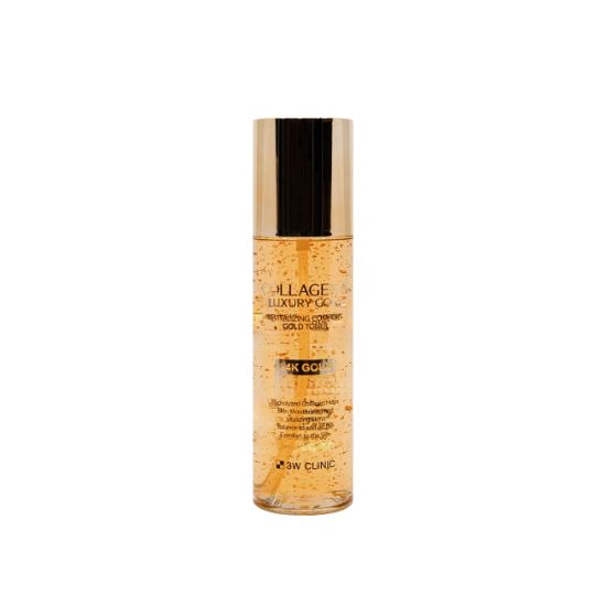 3W Clinic Collagen & Luxury Gold Revitalizing Comfort Gold Toner Hydrating & Firming Care 200ml