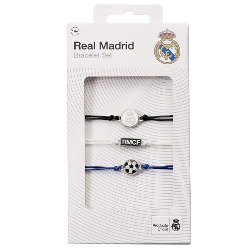 Real Madrid CF Friendship Bracelet Set (Pack of 3)