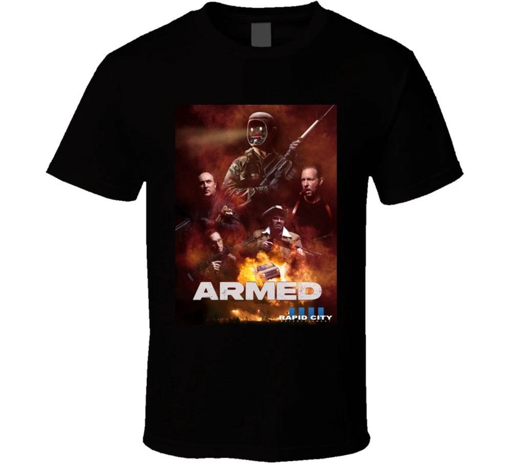 Rapid City Entertainunisext Armed Movie T Shirt S