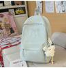 Schoolbag Japanese cute schoolbag female Korean version junior high school student high school student class backpack large capacity travel backpack