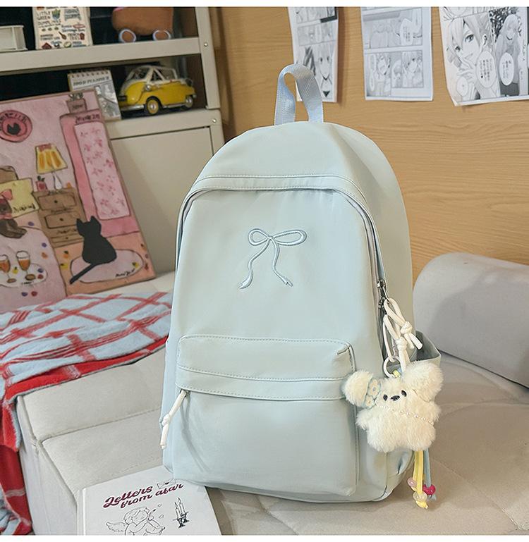 Schoolbag Japanese cute schoolbag female Korean version junior high school student high school student class backpack large capacity travel backpack