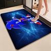 Sonic Hedgehog Carpet Bath Mat Plush Rug Small Rug Living Room Rug Bedroom Rug Machine Washable