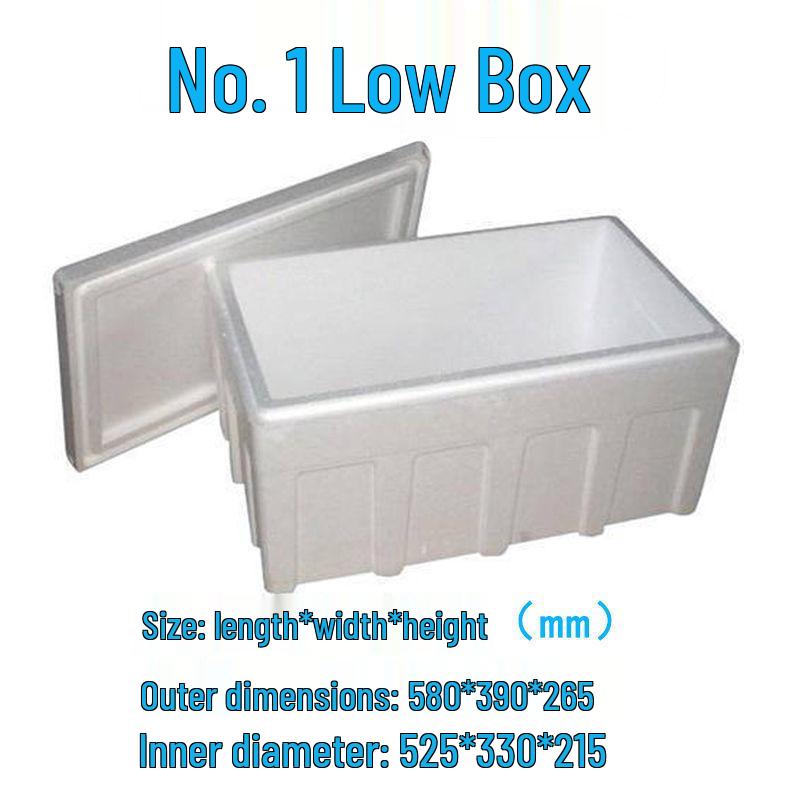 Extra Large Insulated Foam Box for Vegetables - Ideal for Cold Storage and Heat Preservation