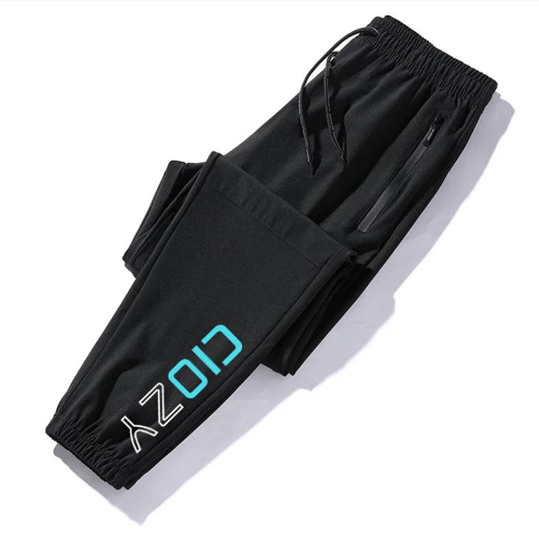 

Летние брюки Ninth мужские спортивные брюки корейского стиля свободные универсальные повседневные брюки XXXXXL чёрный