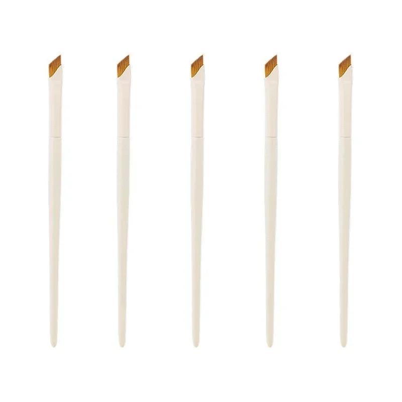 

Кисть для подводки глаз Blade Eyeliner Brush Кисть для бровей Портативная плоская ультратонкая подводка для глаз Brow Contour White Кисти для макияжа Инструмент для макияжа