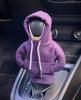 Auto Gear Shift Hoodie Cover Shift Cover Gear Handle Decoration Fits Manual Automatic Universal Car Shift Lever Interior Decor