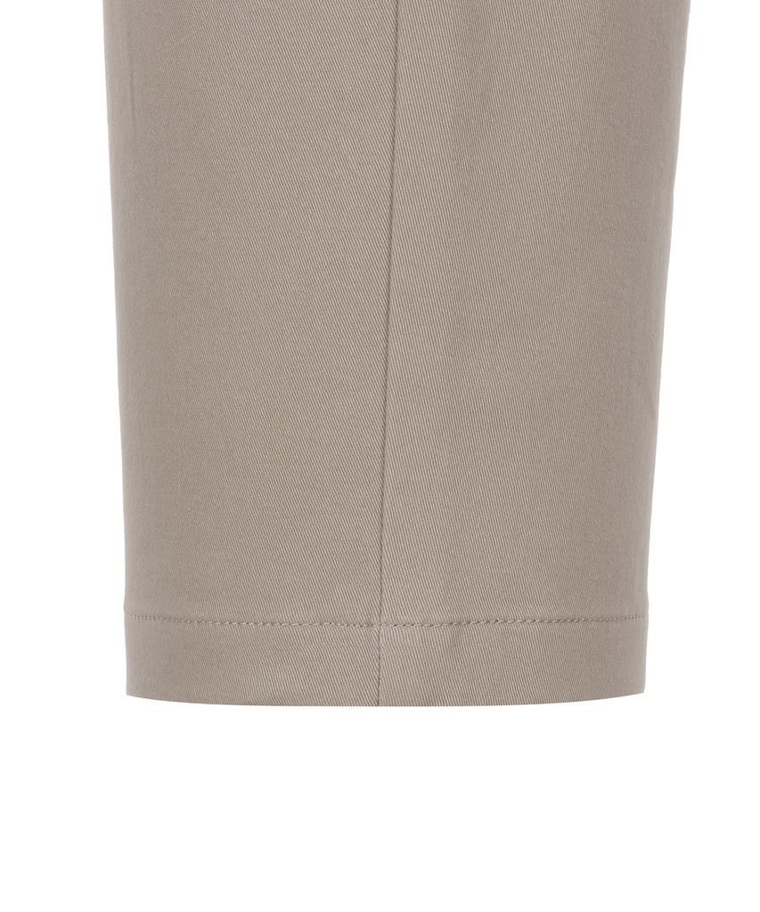 KULTE Brushed Tapered Spandex Chino Pants Beige