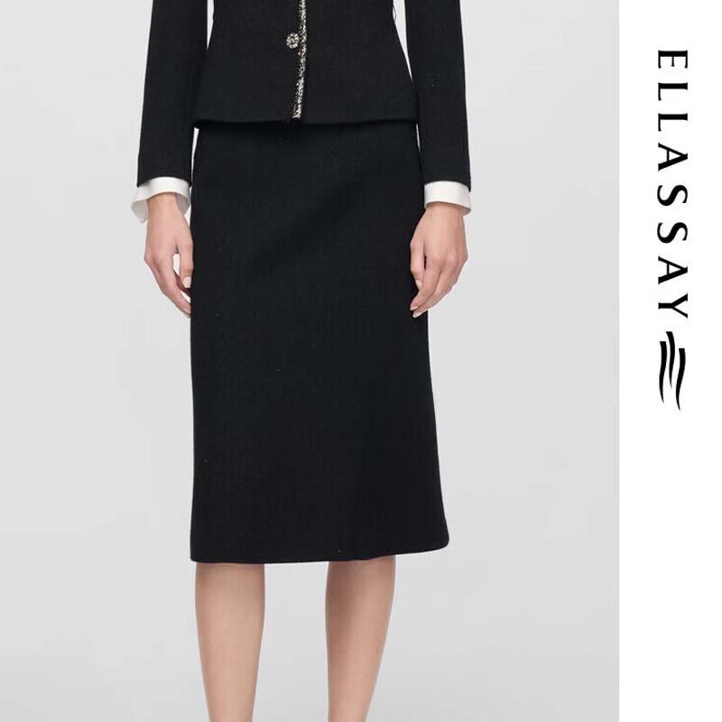 

ELLASSAY Женская элегантная юбка миди «рыбий хвост» M