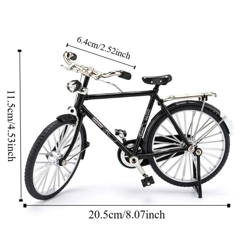 1:10 Scale Simulation Bike Model Kit Retro Mini 28 Big Bar Bicycle  For Exhibits