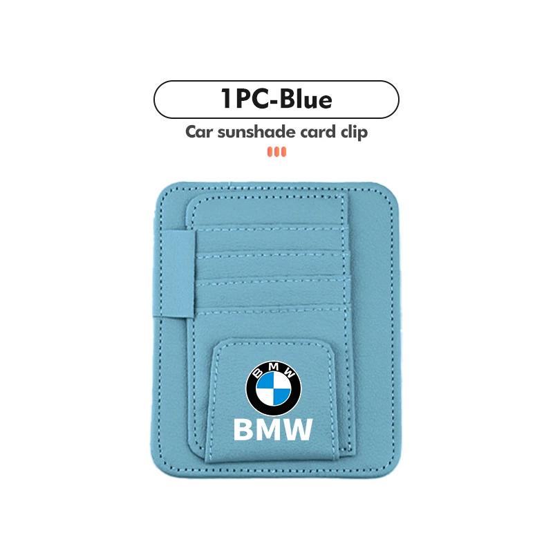 XKUGH1 For BMW New 2025 For BMW Car Sunshade Card Package Holder Sunglasses Ticket Card Clip Accessory X1 X3 X5 E39 E46 E90 F20 E60 F30