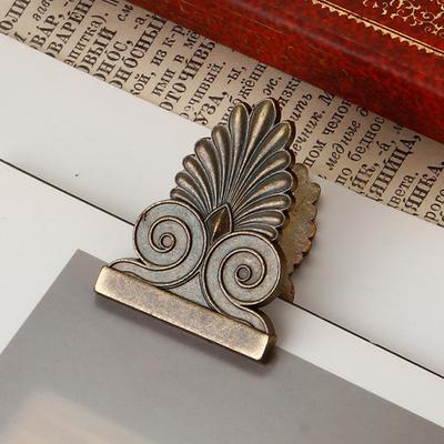 Fichário de Folhas Metálicas Caderno de Metal Diário Scrapbooking Design de Árvore Grampos para Clips TN Vintage