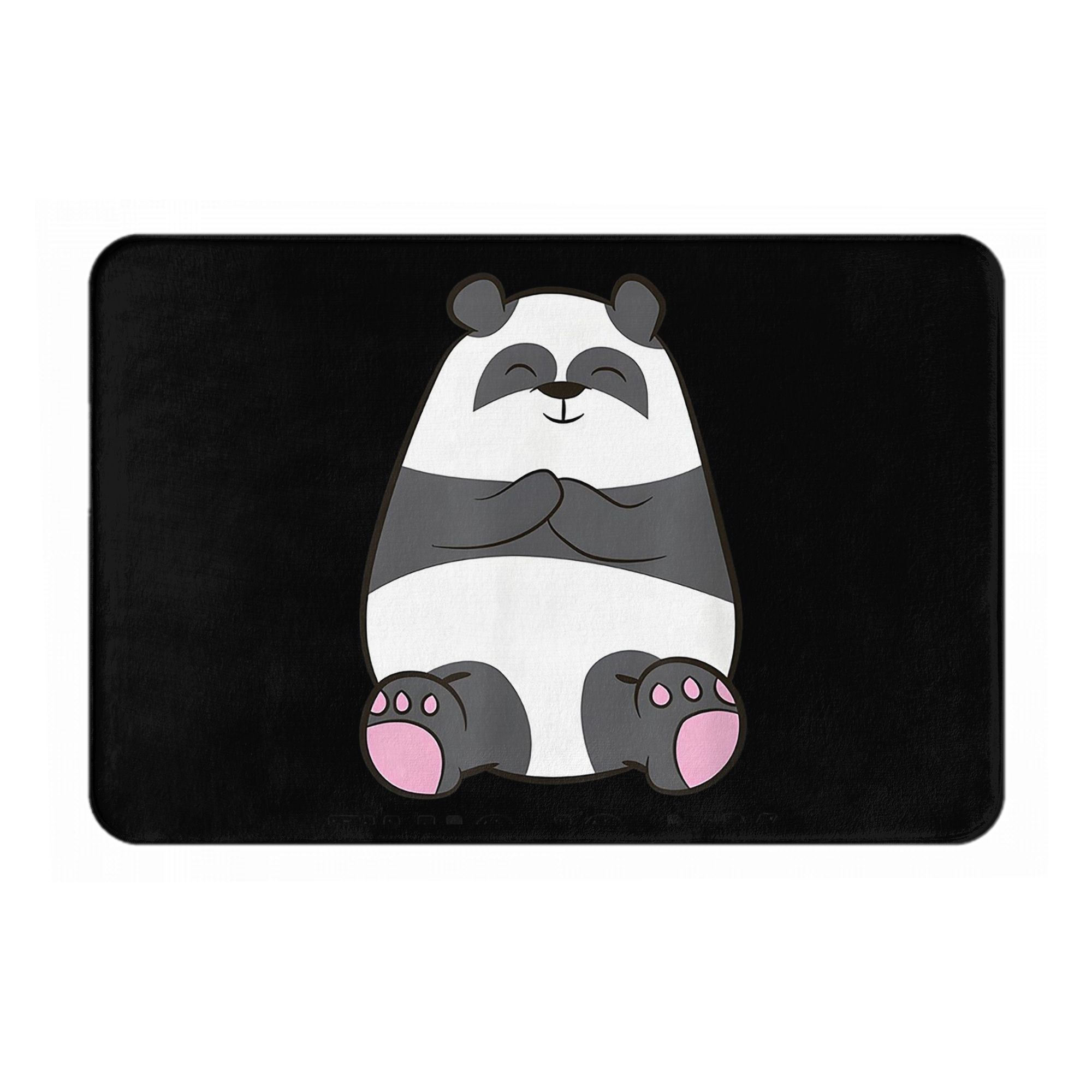 

Panda This Is My Hu I M Really A Panda Anti-slip Doormat Floor Mat Carpet Rug for Kitchen Entrance Home Bedroom Footpad Mats 40x60cm