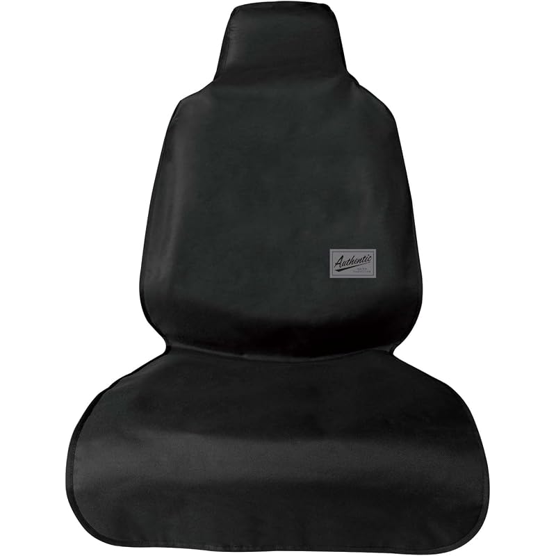BONFORM FineTex EX Wide Size Seat Cover, Waterproof, Water-Repellent, Front Seat Cover (1 piece), Black, 4092-10BK