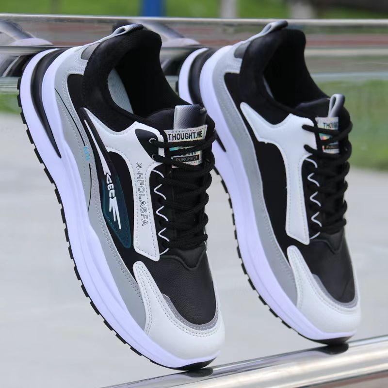 Sneakers men's spring and autumn new breathable mesh casual shoes men's versatile trendy shoes soft sole non-slip running travel shoes