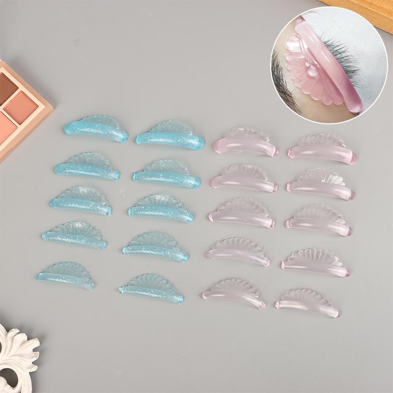 5 Pair Shell Shape False Eyelash Lift Shields Perm Silicone Pads Accessories Eyelash Extension Tool Applicator