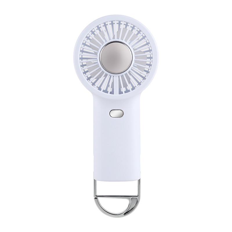 

Portable USB Rechargeable Handheld Fan with Three-Speed Settings for Strong Cooling Box with USB Charging Cable