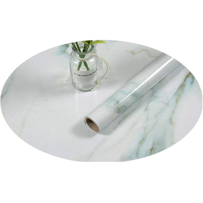 Wall Stickers Decorative Stickers 5 Meter Marble Vinyl Film Black Wallpaper Sheet Furniture Wrap