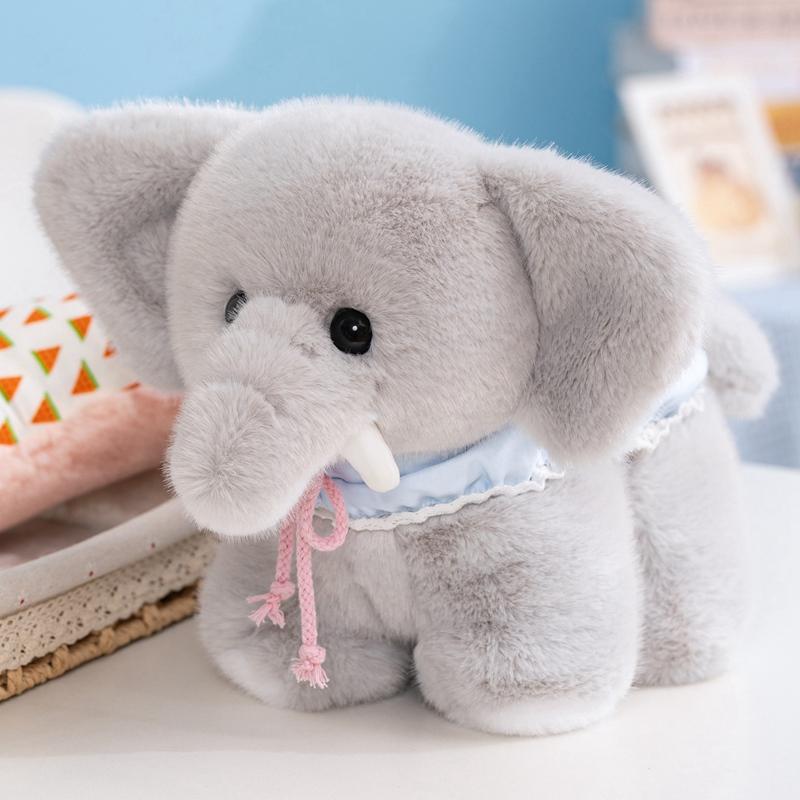Cute Animal Stuffed Plush Toys Puppy Dog Elephant Shiba Inu Plushies Dolls Gift For Pet Fans Home Sofa Companion Doll