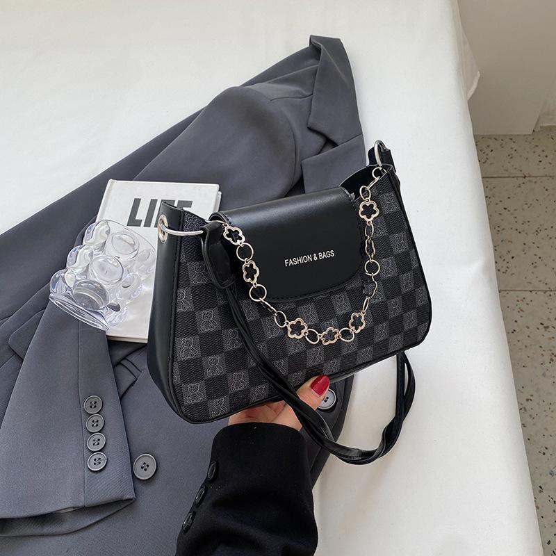 

Сумка-цепочка женская фактурная сумка через плечо с тиснением маленькая квадратная сумка модная простая сумка подмышкой