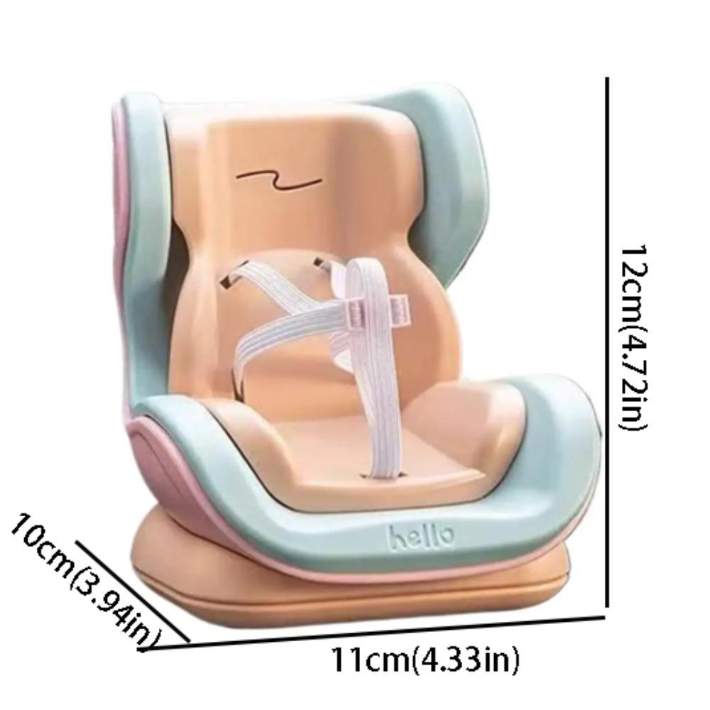 Mini Size Car Doll Safety Seat Plush Material Mini Plush Safety Seat  Outlet Decor