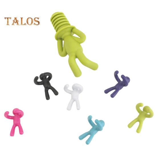 

пробка для бутылки вина, 7 шт., креативный перевернутый мужской дизайн, пищевая силиконовая пробка для украшения красного вина, шампанского 7pcs