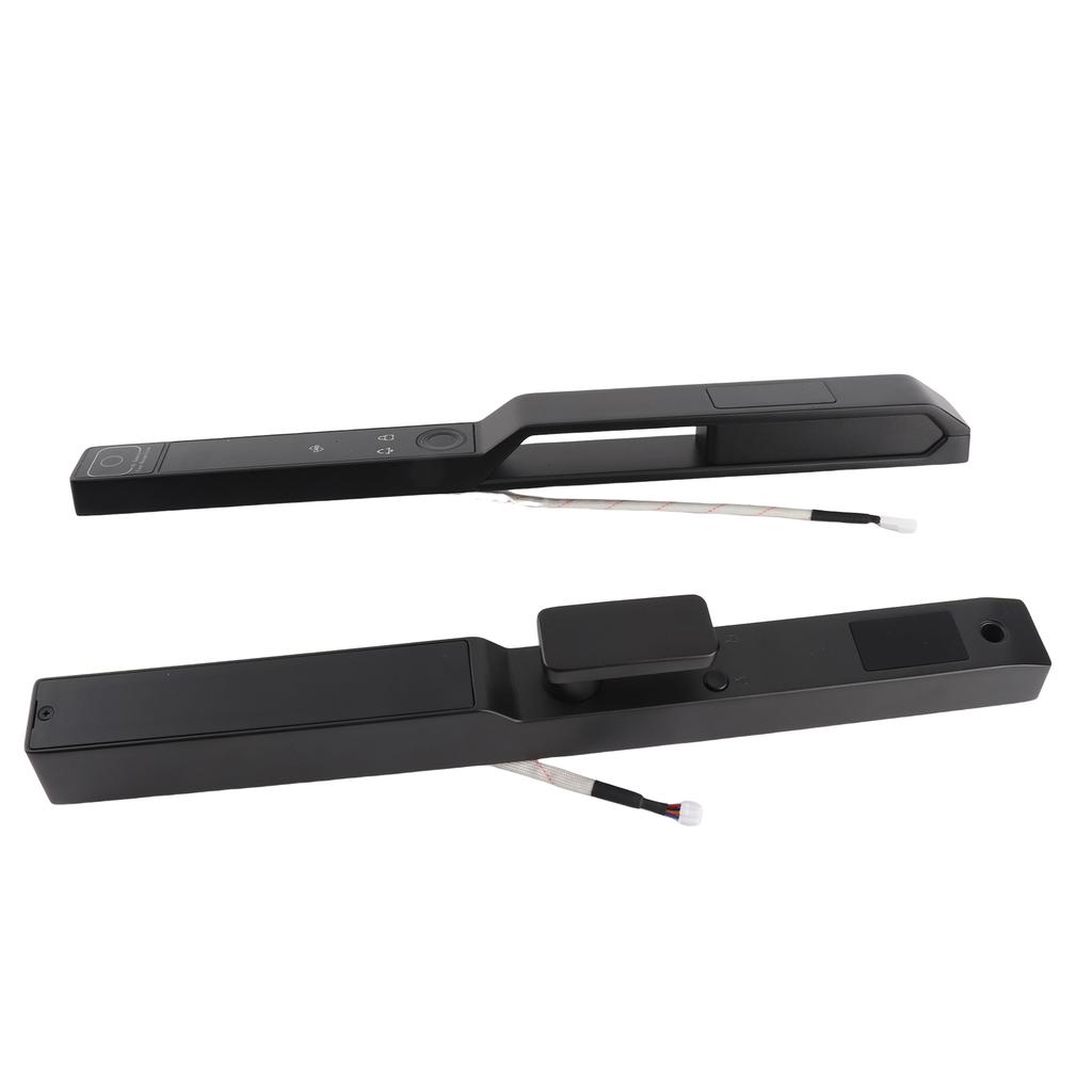 Smart Lock 2.4Ghz WiFi Keyless Entry   Handle Waterproof Aluminum Biometric     App for 40-120mm Thickness   Home Bedroom Door