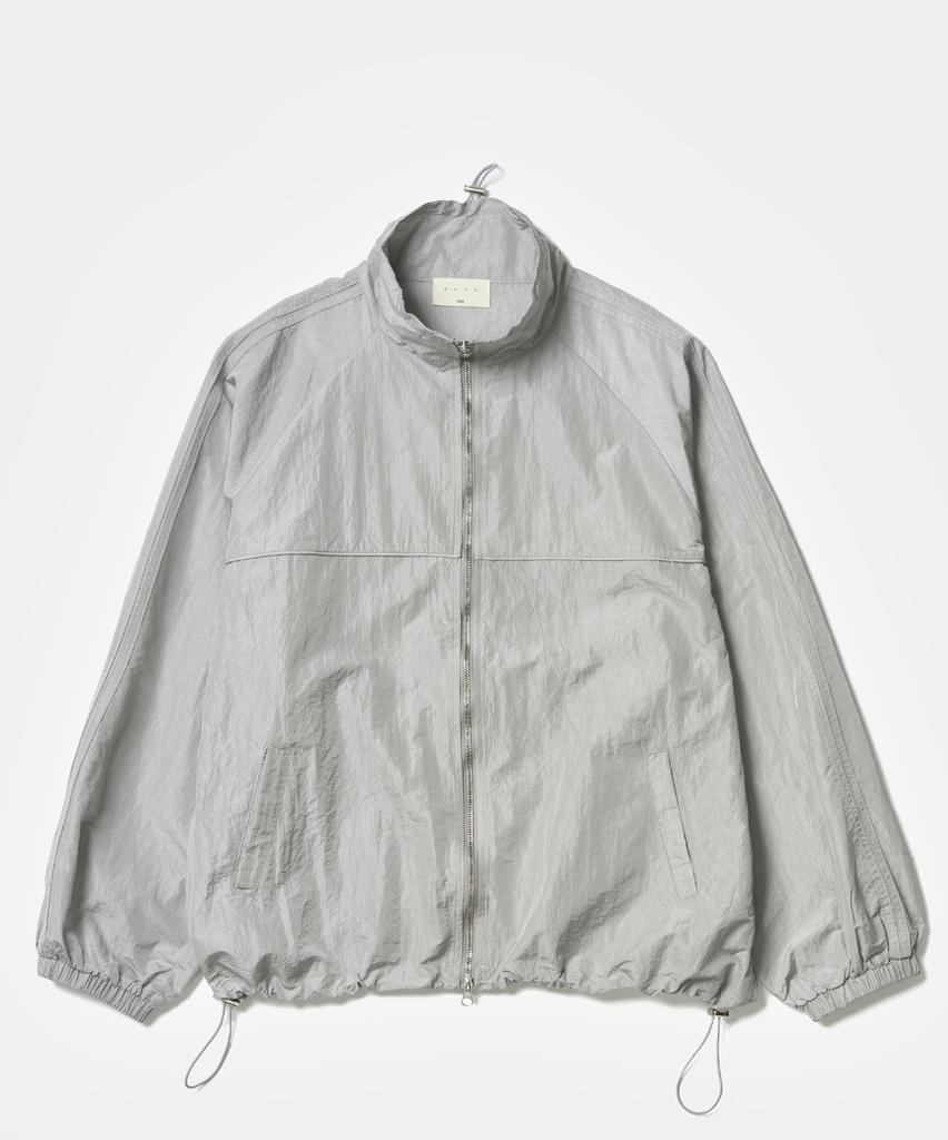 Andagain Line Piping Windbreaker (Gray