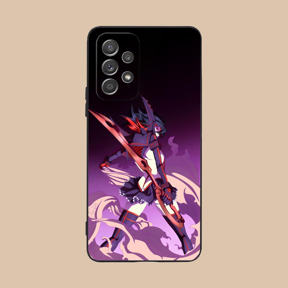 La Kill Ryuko Matoi Phone Case for Samsung Galaxy A73 72 71 70 56 55 54 53 52 36 35 34 23 16 15 5G Colour Printing Cover Pretty