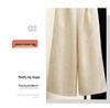 Spring/Summer 2026 Stylish High-Waisted Chinese Wide-Leg Pants with Hidden Pattern