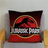 Jurassic Park Dinosaur Print Pillowcase Peach Skin Cushion Cover  Home Decor ,(3)