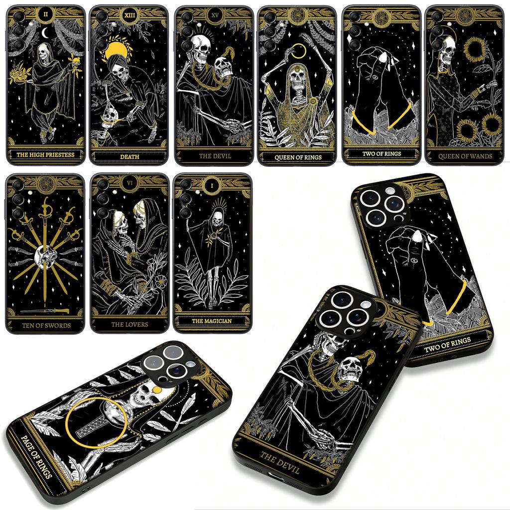 Tarot card fate divination Phone Cover Case for OPPO A54 A40 A60 A80 A18 A16 A17 A38 A78 A79 A57 A55 A96 A15 A12 Casing