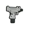1-25 Stück Waffen Pistolen Dollar PVC Schuh Deko Zubehör Panzer Flugzeug Anhänger DIY Garten Schuh Schnalle Zubehör Party Ornament