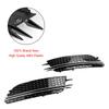 2PCS Front Fog Light Cover Bezel Grill Grille Fit A6 4G C7 2012-2015