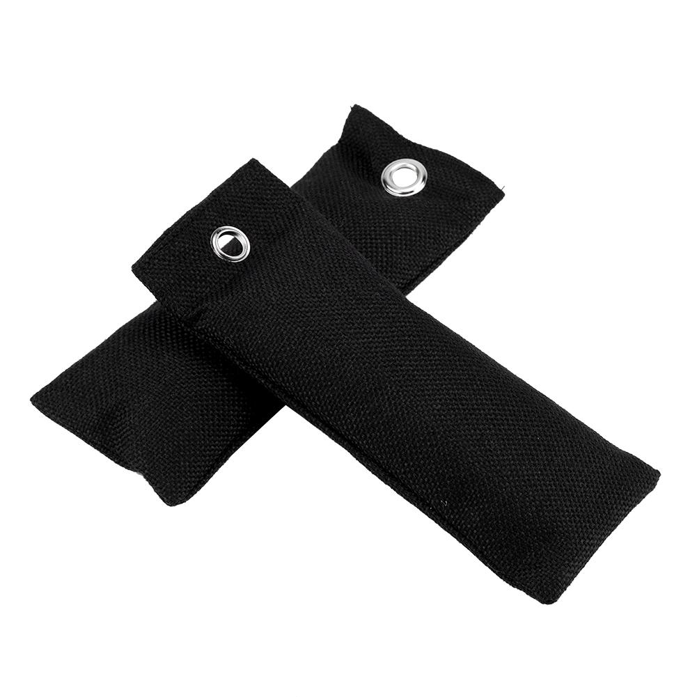 2Bags Bamboo Charcoal Home Car Purifier Activated Carbon Shoes Deodorant Bag(Black)
