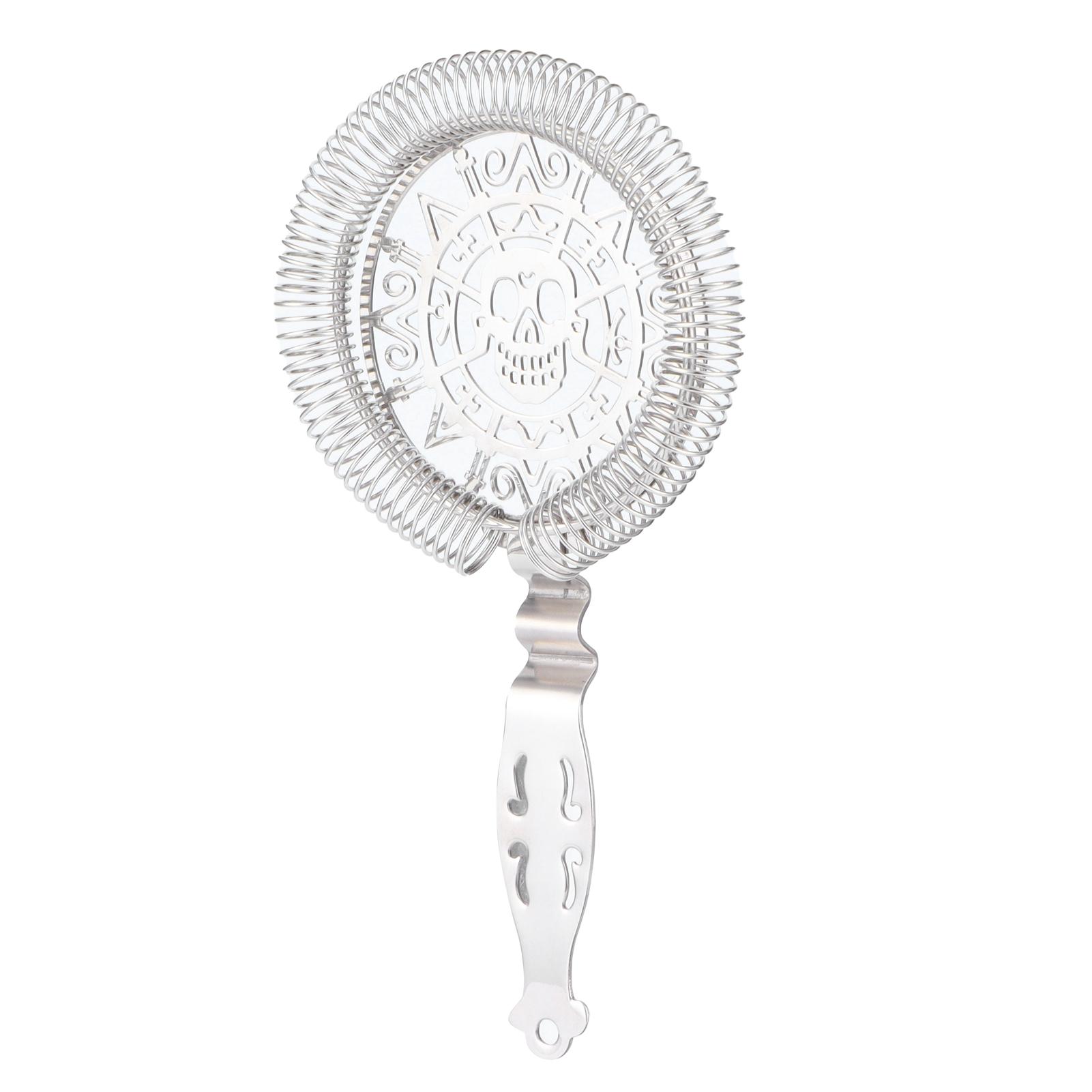 

Ice Strainer Stainless Steel Bar Strainer Filter Barware Bar Accessories Tools GadgetsStyle 1