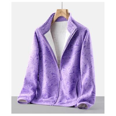 Damen Herbst- und Winter-Winddichte Verdickte Warme Jacke Outdoor-Sport-Sweatshirt