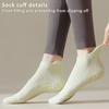 1 Pair Women Low Cut Socks Fitness Dance Yoga Socks Mesh Breathable Anti-Slip Floor Pilates Socks Professional Sprots Supplies