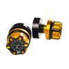 Aluminum Rear View Screws for Most Motorbike Scooter Rustproof Screws