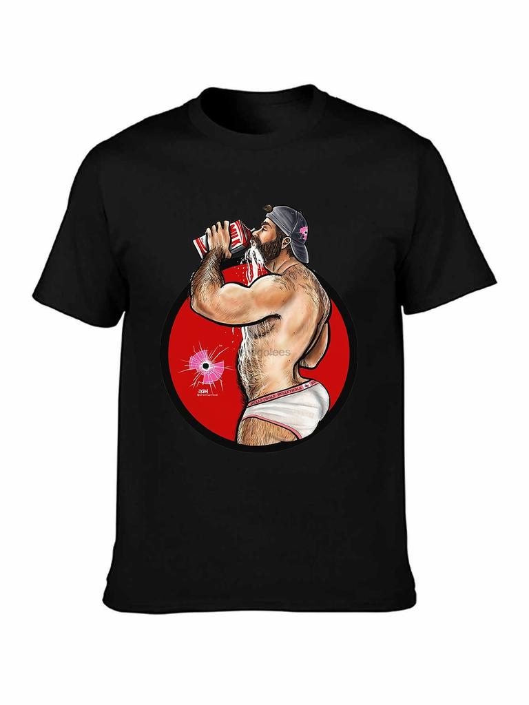 Bullethole Thirsty Milk Does a Booty Good Undies T Shirt Gay Gay Interest Musclebear Muscle Bear Bubblebutt Booty Woof