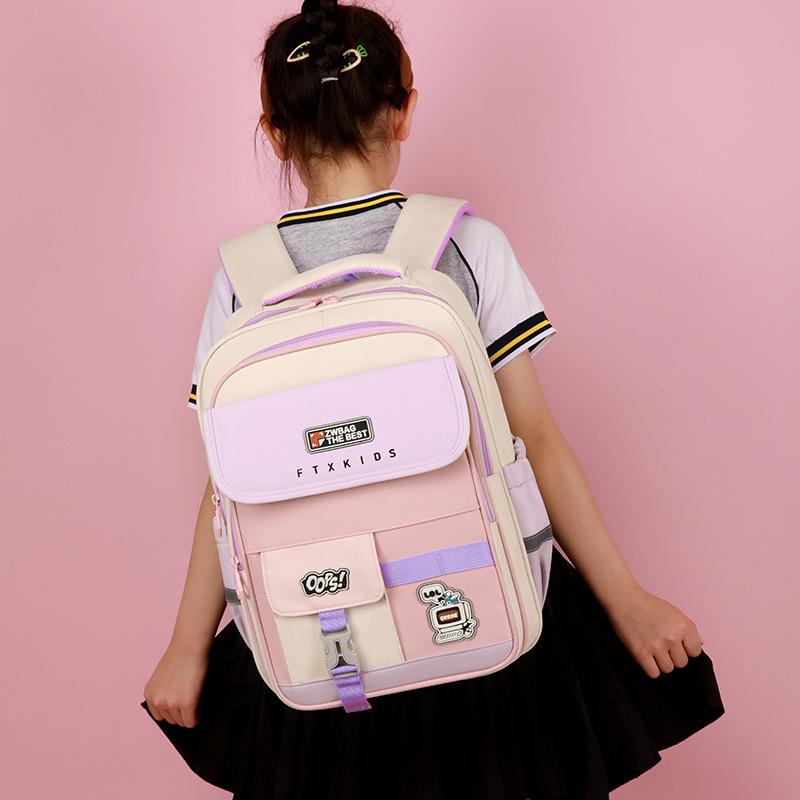 Junior and High School Students Schoolbags for Boys, Large-capacity Girls, Load Reduction Spine Backpack, New Boys and Girls Backpacks.