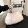 Pillow Bag Women Plush Large Capacity Daily Commute