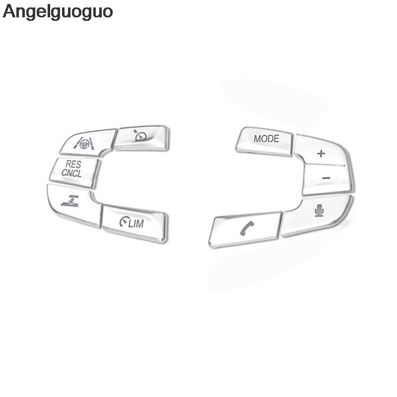 Auto Styling Für 2018 BMW 5 serie G30 G38 525i 528li 530li Lenkrad Taste Abdeckungen Trim Aufkleber dekorative