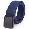 Fashion Men Casual Braided Belt Canvas Nylon Belt Stretch Elastic Joker Youth Pants