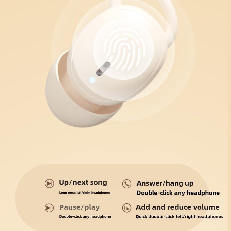 New Wireless Sleep Dedicated Side Sleep Bluetooth Headphones TWS Wake Up Mini Sports Running Headphones