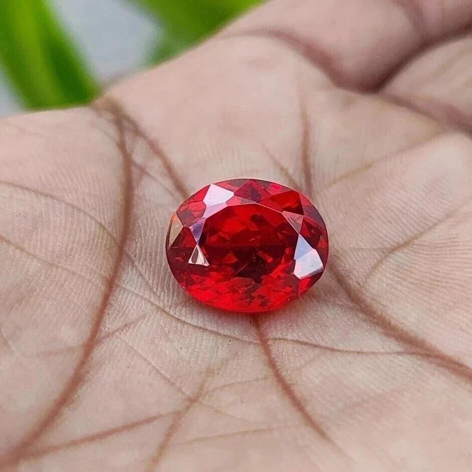 Beautiful Burma Pigeon Blood Red Ruby Natural 10-12 Ct Certified Loose Gemstone
