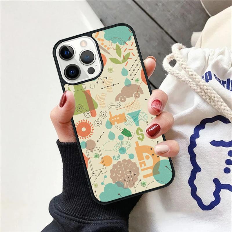 

Science Biology Laboratory Phone Case For iPhone 17 Air 15 16 Cover 11 13 14 Pro Max 12 Plus Max Fundas iPhone 14plus