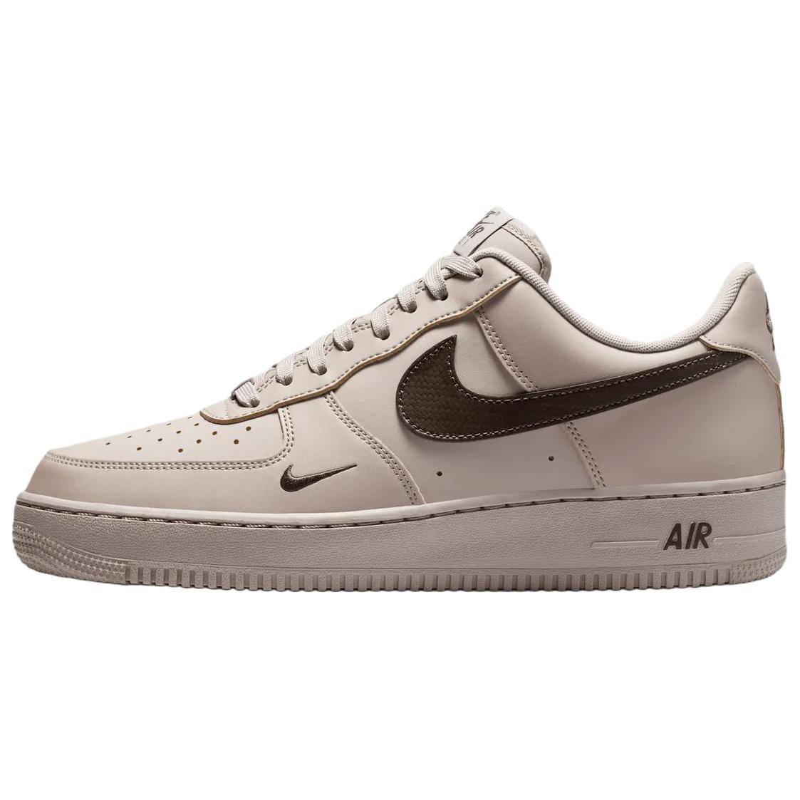 Nike Air Force 1 Bequeme Passform Atmungsaktive Sneaker Unisex-Sneaker Beige Braun IV5732002 41