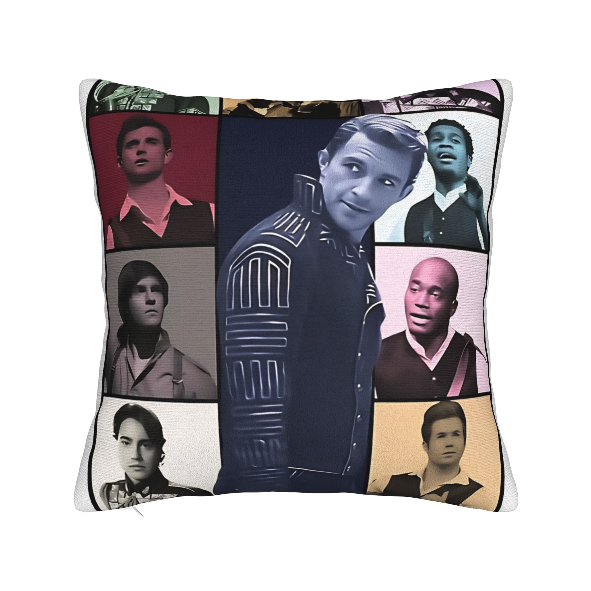 

Pillow Cover Jonathan Bailey Vintage Bootleg Graphic Cushion Cover Vintage Pillow Case For Living Room Chair Pillowcases 50*50cm