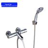 Full Copper Thermostatic Concealed Shower Set with Temperature Control Faucet